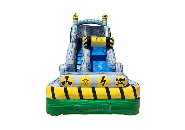 Inflatable entertainment attraction for family-friendly events