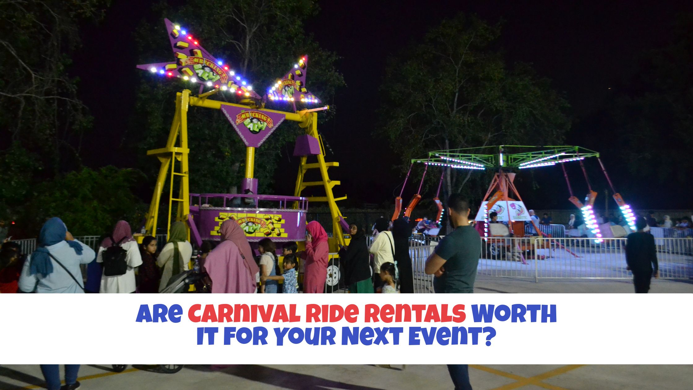 carnival ride rentals