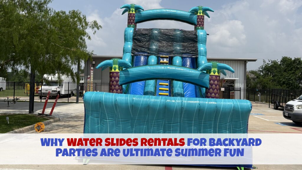 water slides for backyard