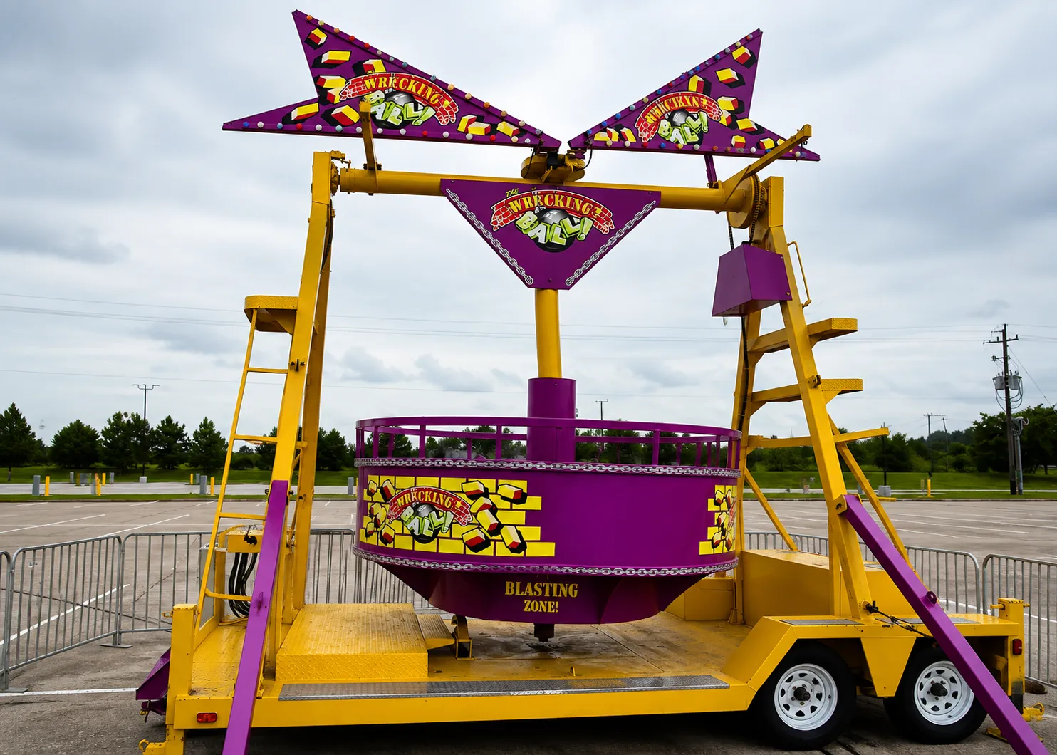 Wrecking Ball Carnival Ride