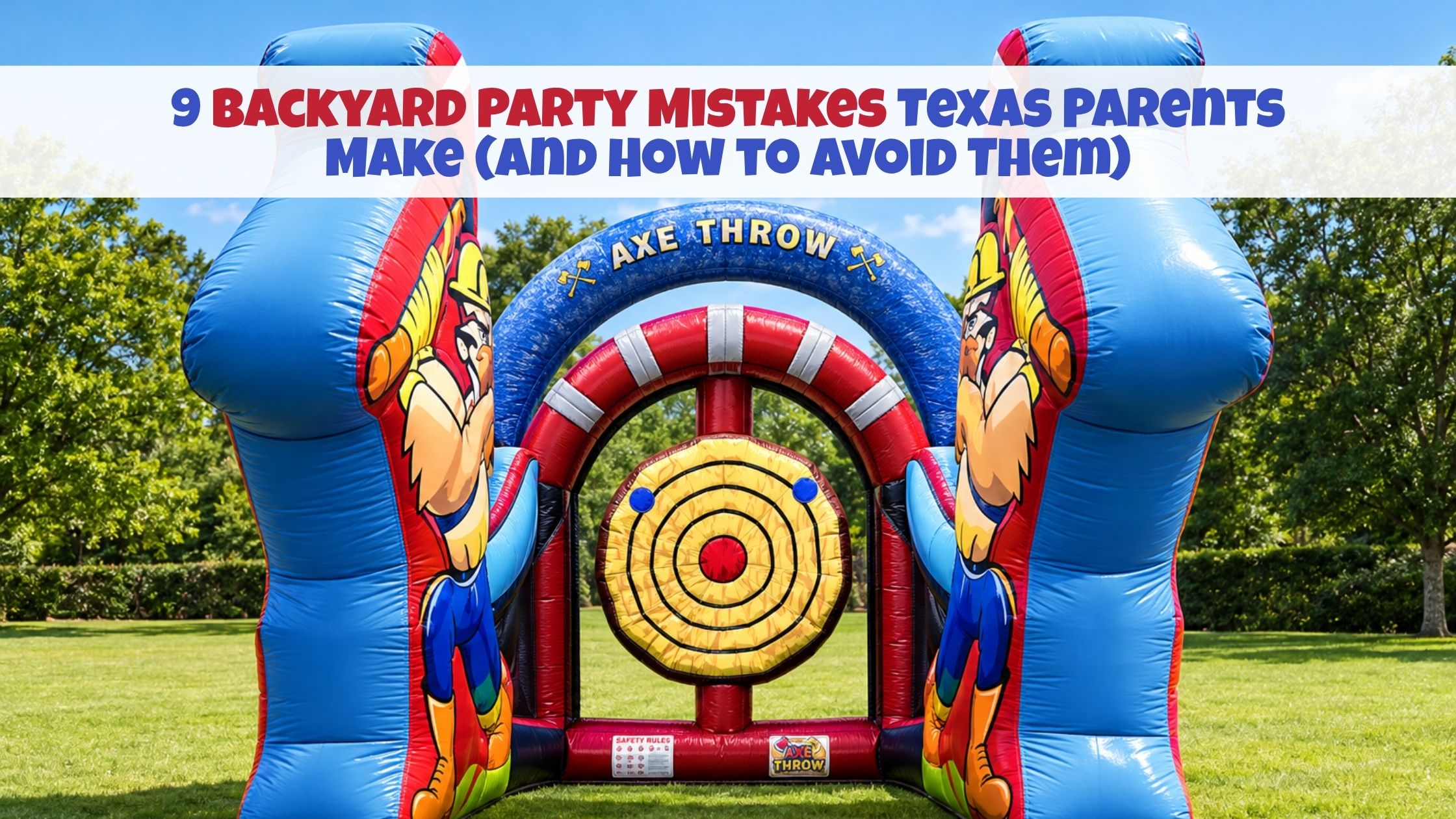 Carnival Games or Inflatables for Your School Event? Here's What Actually Works